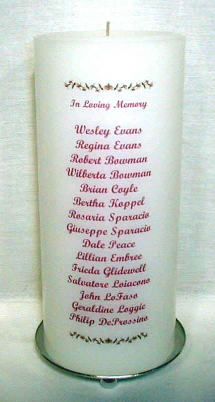 Candle Wedding Memorial Quotes. QuotesGram