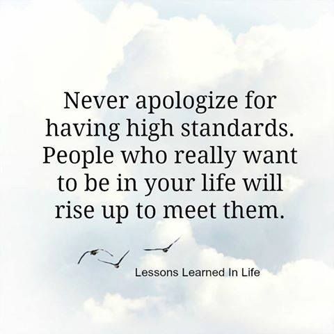 Inspirational Quotes On Having High Standards. QuotesGram