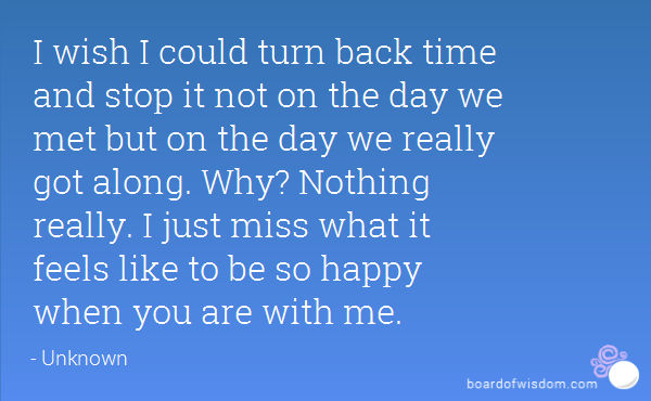 Turning Back The Hands Of Time Quotes Quotesgram