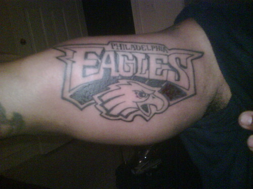 45 Philadelphia Eagles Tattoo Stock Photos High Res Pictures and Images   Getty Images