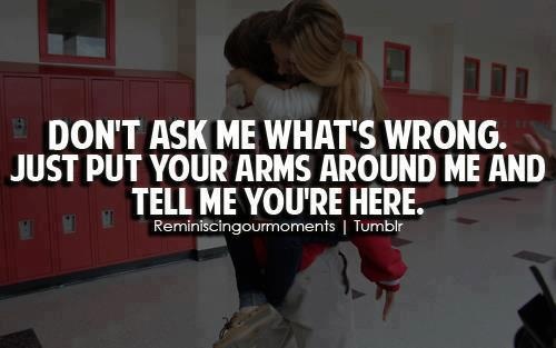 Arms around me