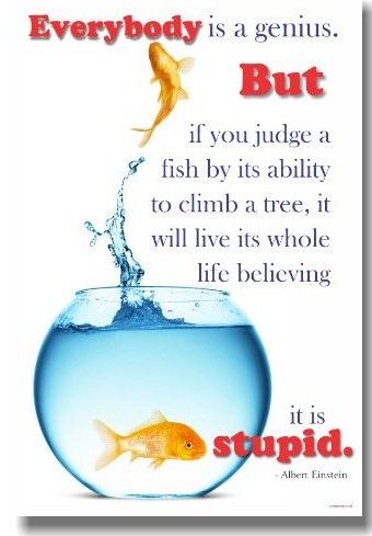 By Albert Einstein Quotes About Fish. QuotesGram