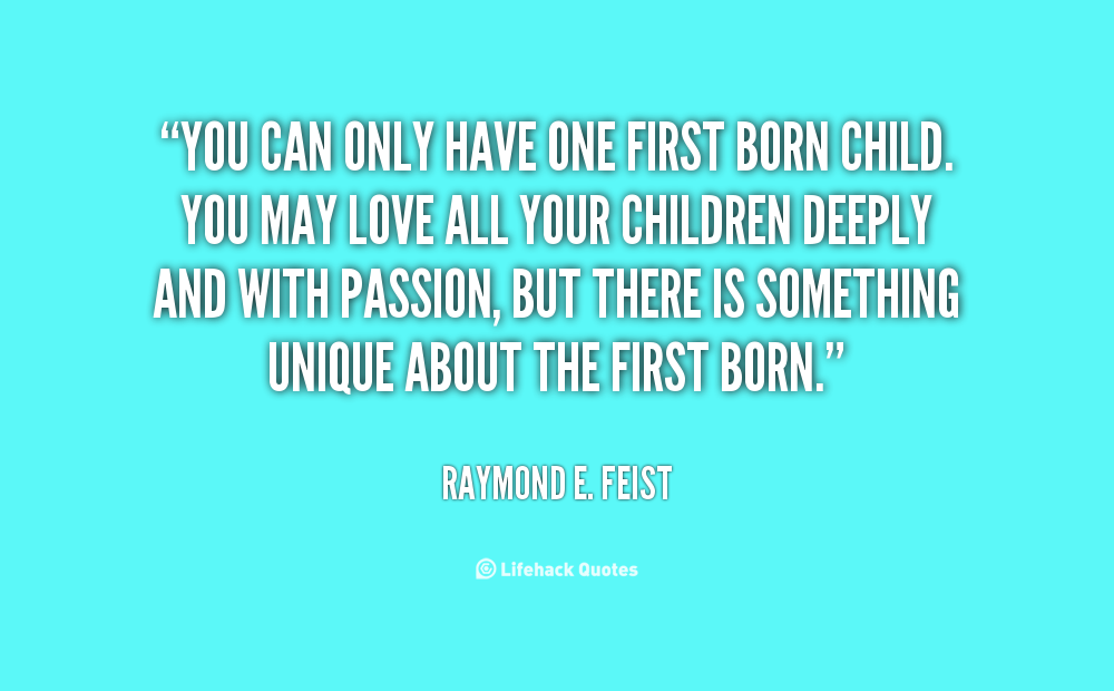 first born quotes