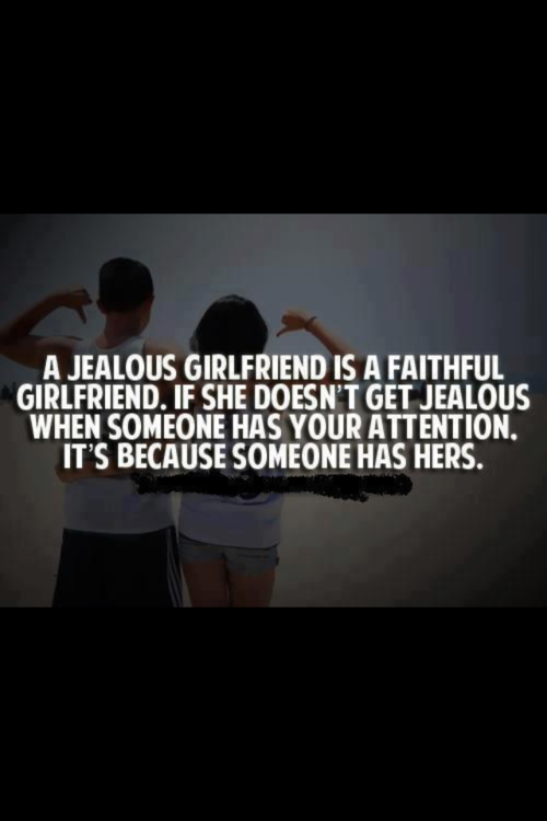 Quotes About Jealous Girlfriends Quotesgram Question This