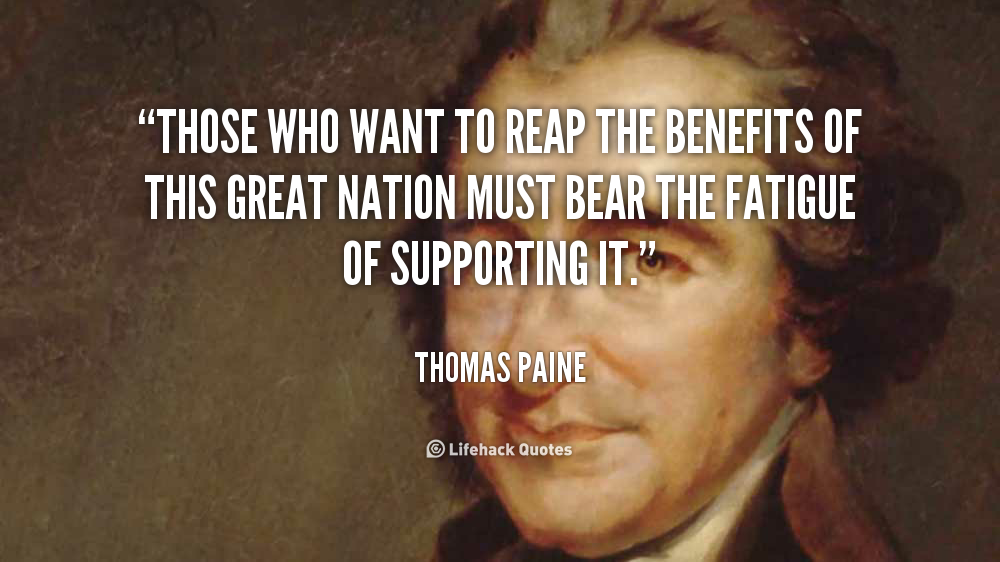 Famous Quotes By Thomas Paine. QuotesGram