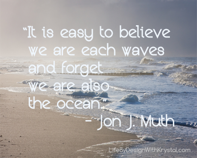 caption waves quotes