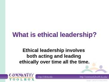Ethical Leadership Quotes. QuotesGram