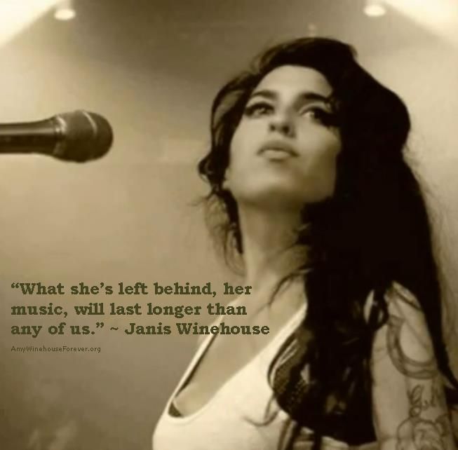 Amy Winehouse Quotes About Death Quotesgram