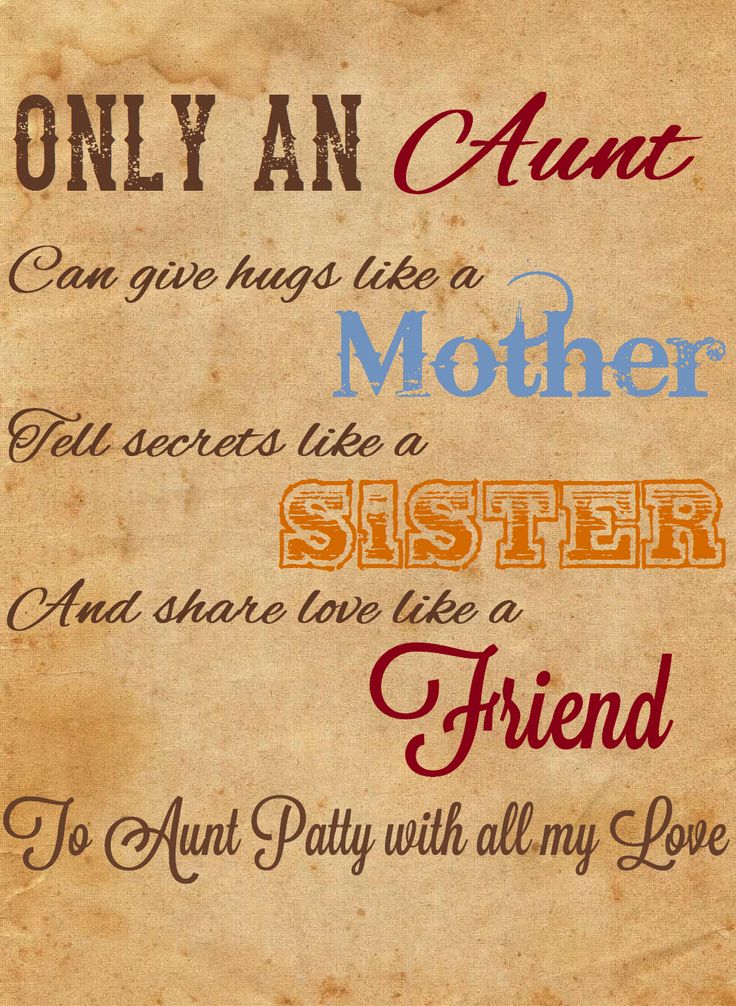 Birthday Aunt From Niece Quotes. QuotesGram