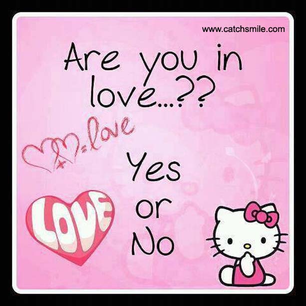 Yes or no love questions
