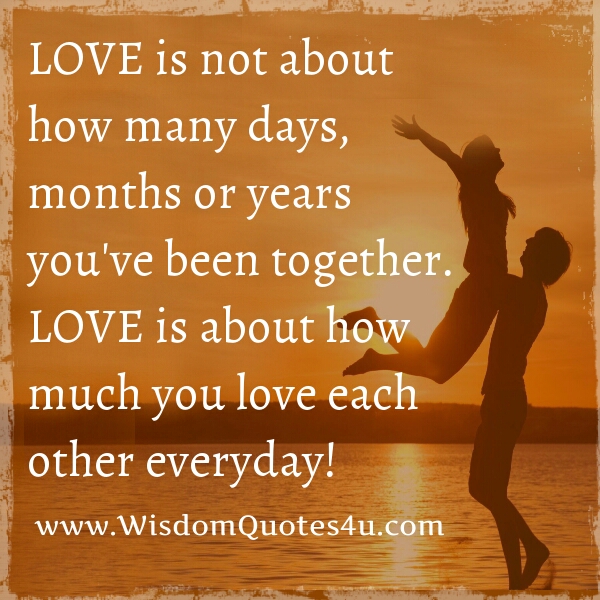 Quotes show love everyday 55 Cute