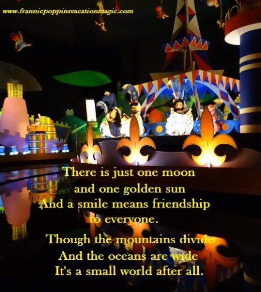 Its A Small World Disney Quotes Quotesgram