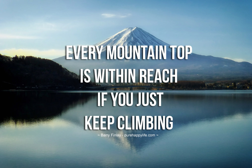 Inspirational Quotes About Mountains. QuotesGram