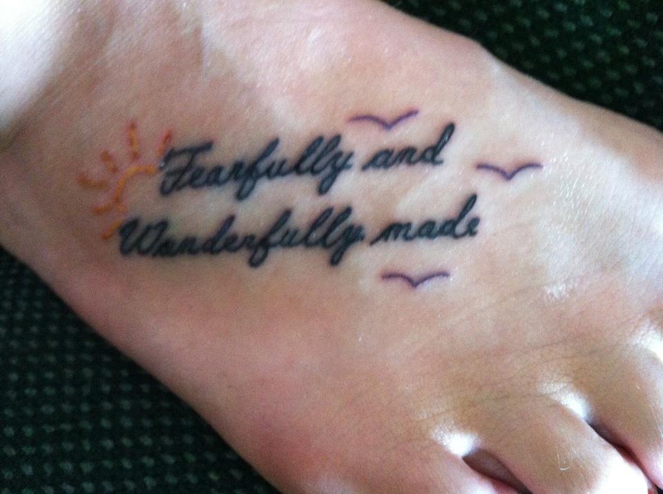 Anxiety Tattoo Quotes. QuotesGram