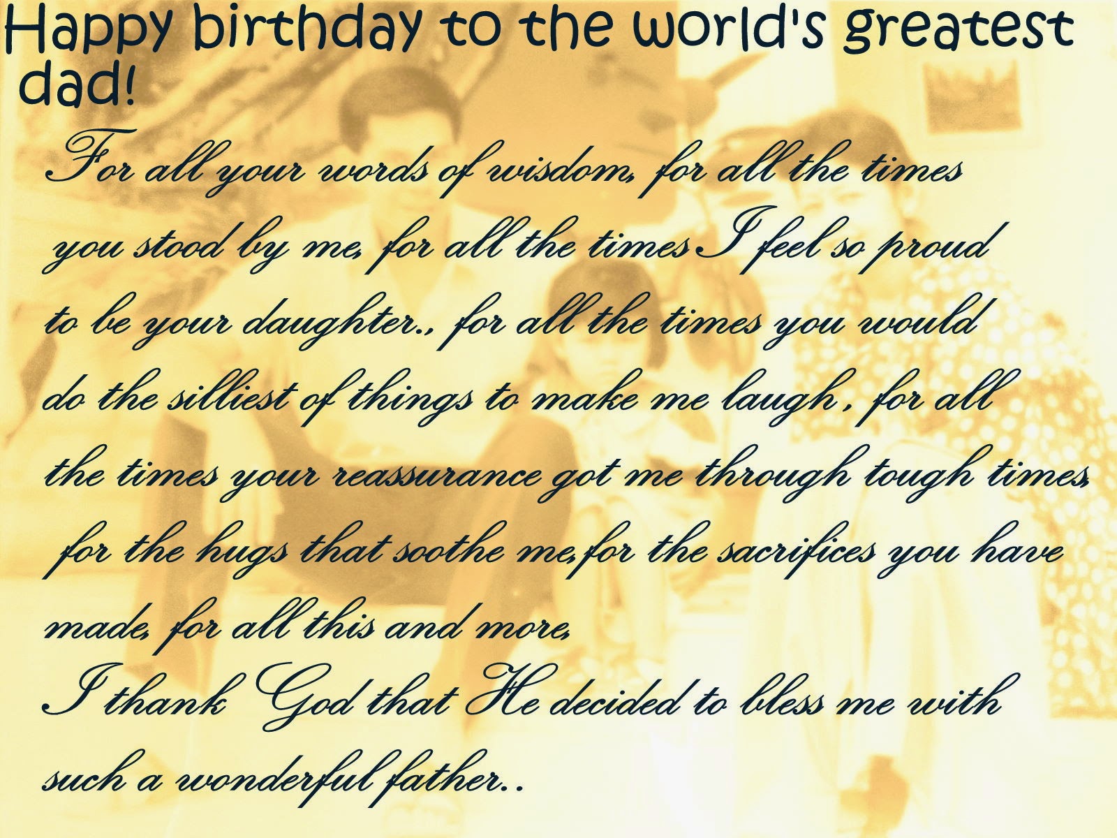 happy birthday dad quotes in english