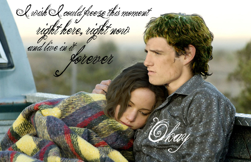 Katniss And Peeta Kissing Quotes Quotesgram