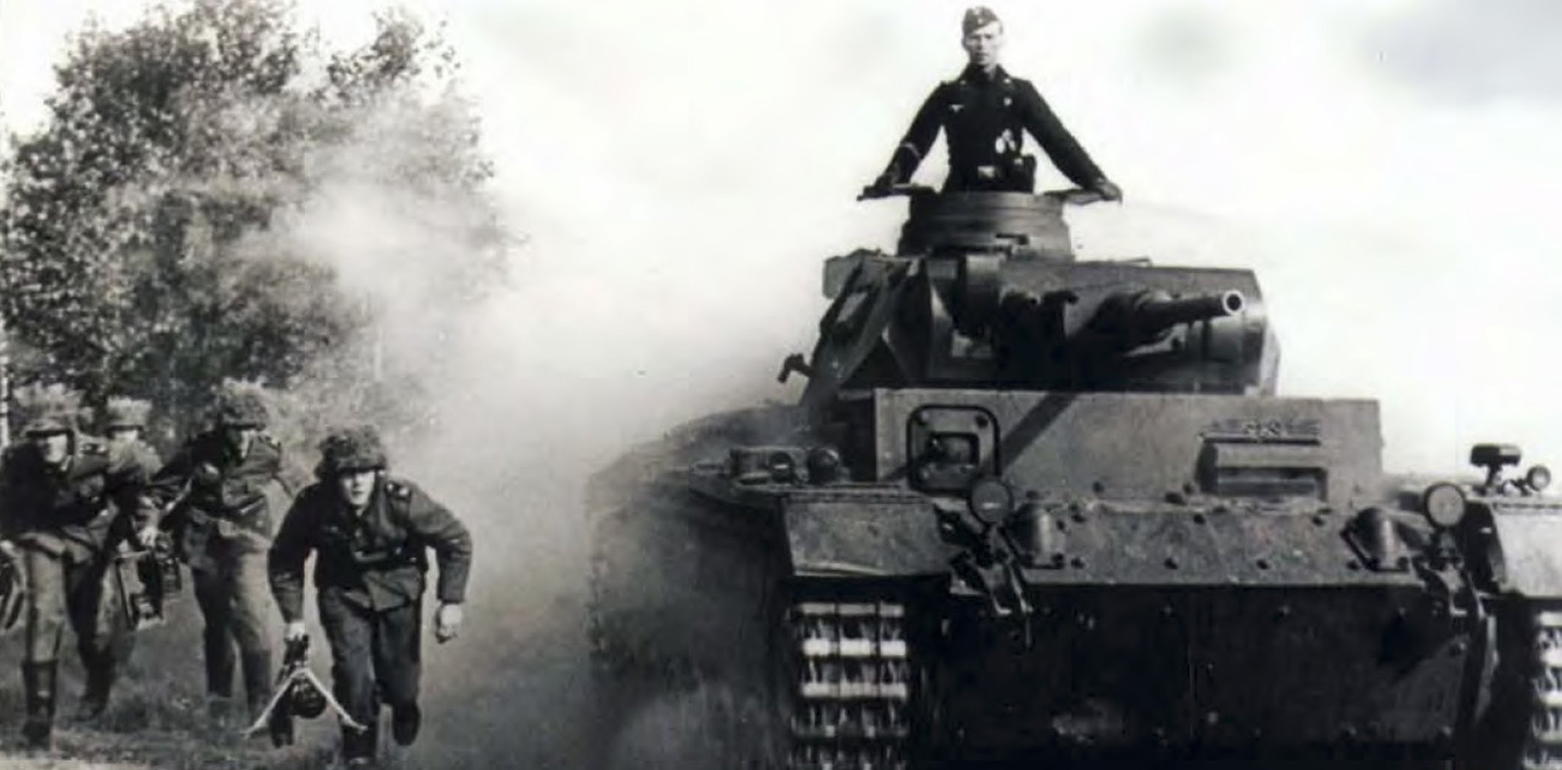 Немцы на танке