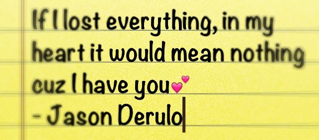 Jason Derulo Marry Me Quotes Quotesgram