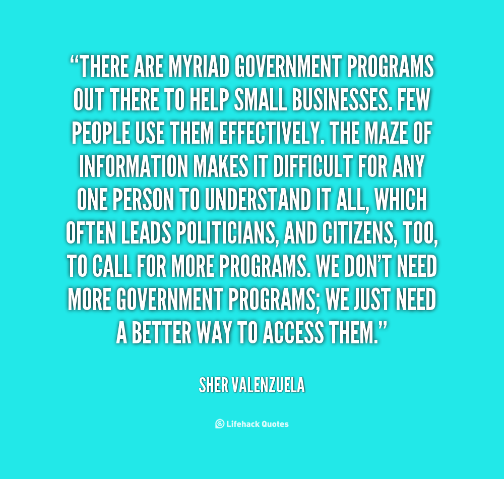Small Government Quotes. QuotesGram