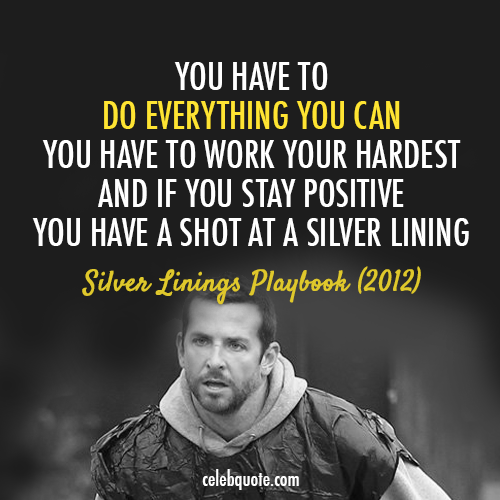 Excelsior Silver Linings Playbook Quotes Quotesgram Excelsior Silver Linings Playbook Quotes Quotesgram