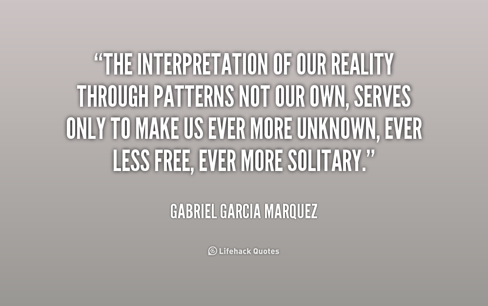 Interpretation Quotes. QuotesGram