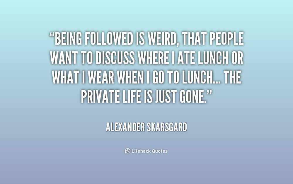 Being A Private Person Quotes. QuotesGram