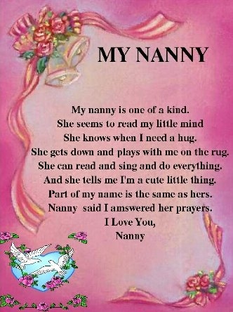 Nanny Grandma Quotes And Poems. QuotesGram