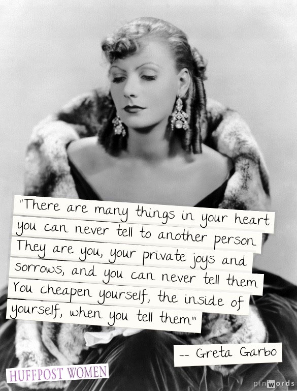 Greta Garbo Quotes Birthday. QuotesGram