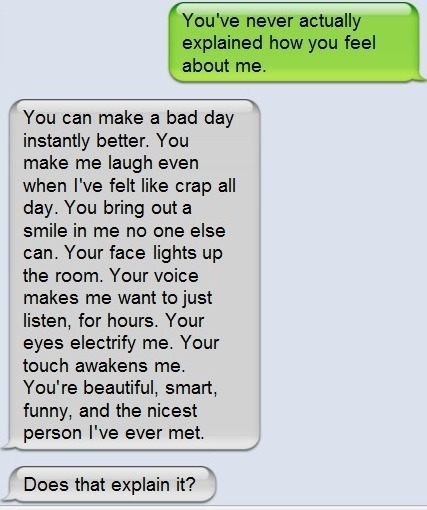 sweet text to send boyfriend