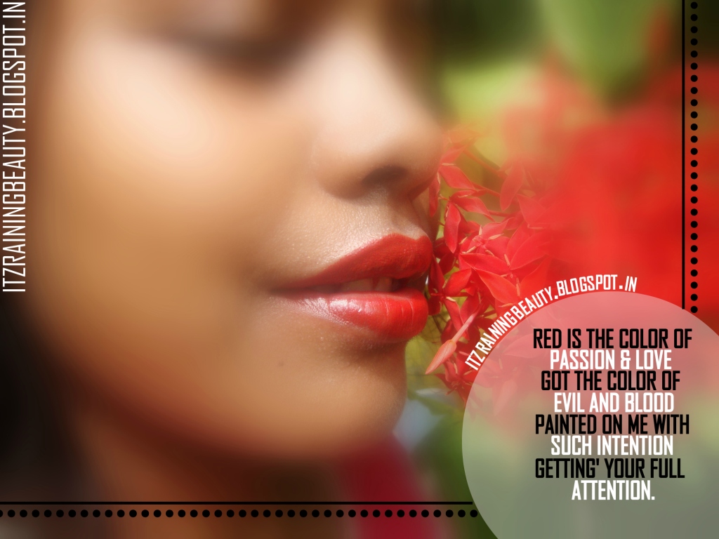 Red Lips Quote