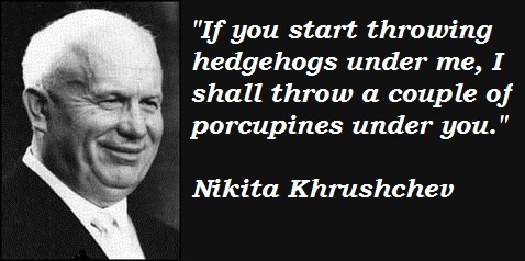 Nikita Khrushchev Quotes About America. QuotesGram
