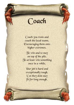 Coach Poems And Quotes. QuotesGram