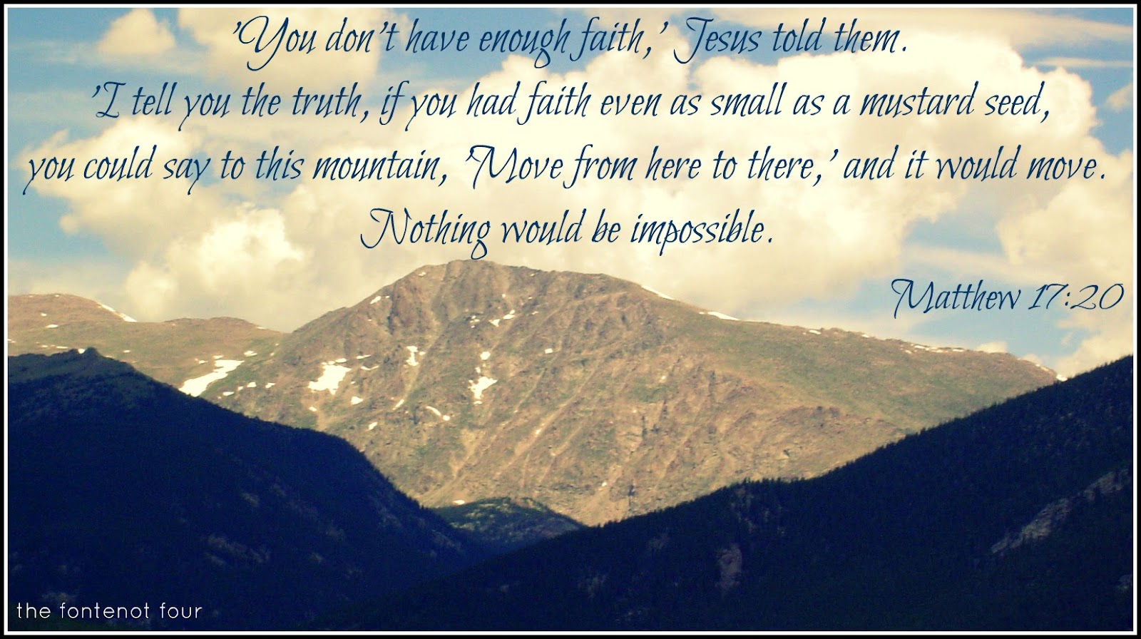 Our God Is Awesome He Can Move Mountains Lyrics God Can Move Mountains Quotes. QuotesGram