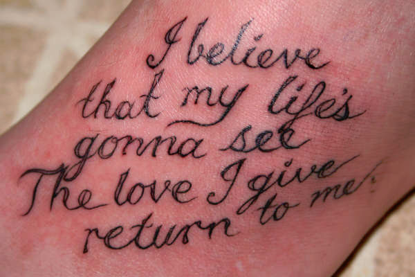 believe in yourself #tattoo #quote Visit www.quotesarelife.com to