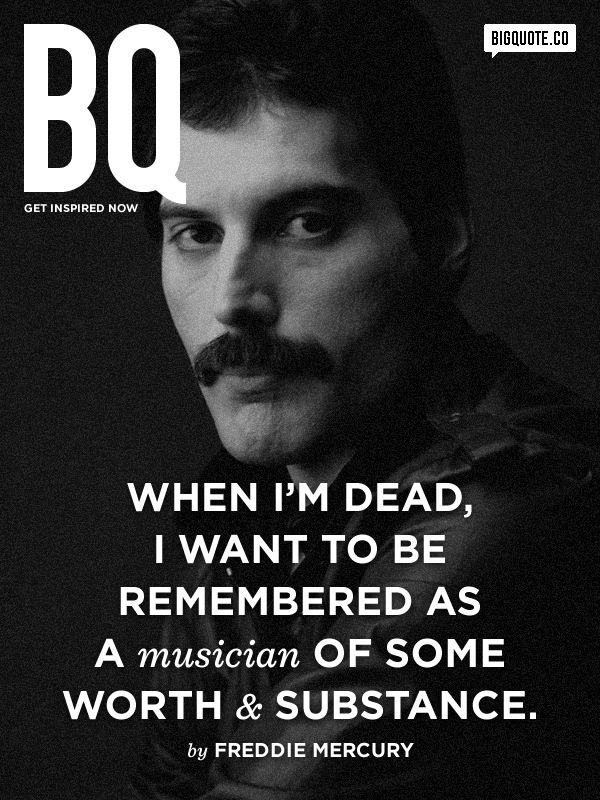 Freddie Mercury Quotes On Death. QuotesGram