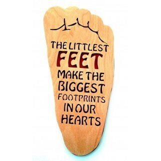 Quotes For Baby Hand And Foot Prints. QuotesGram