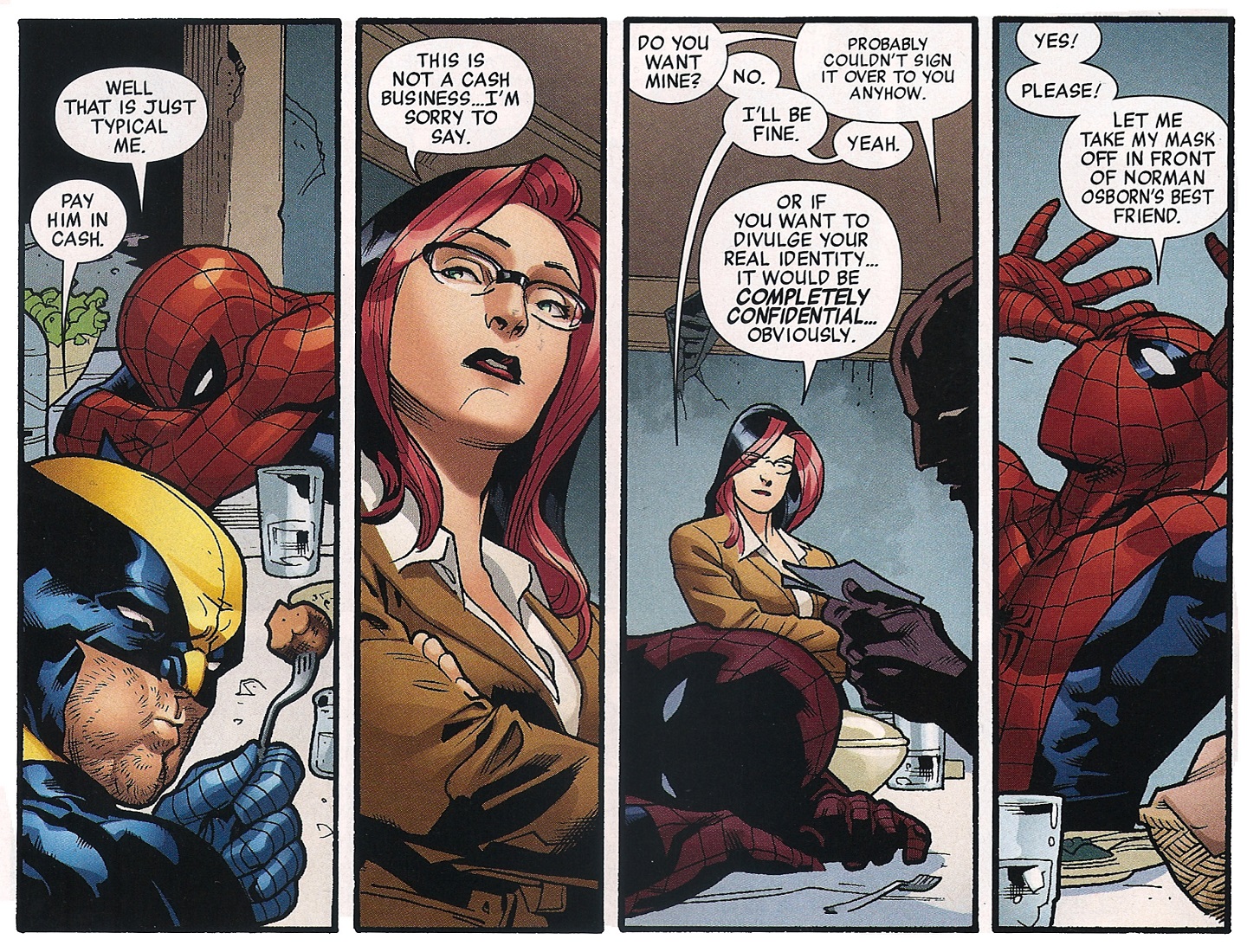 Spider Man Comics Quotes.