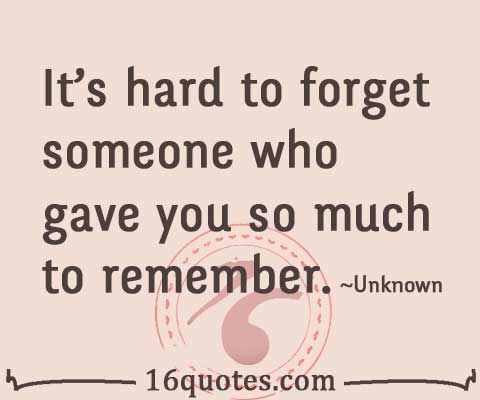 Quotes about forgetting someone and moving on