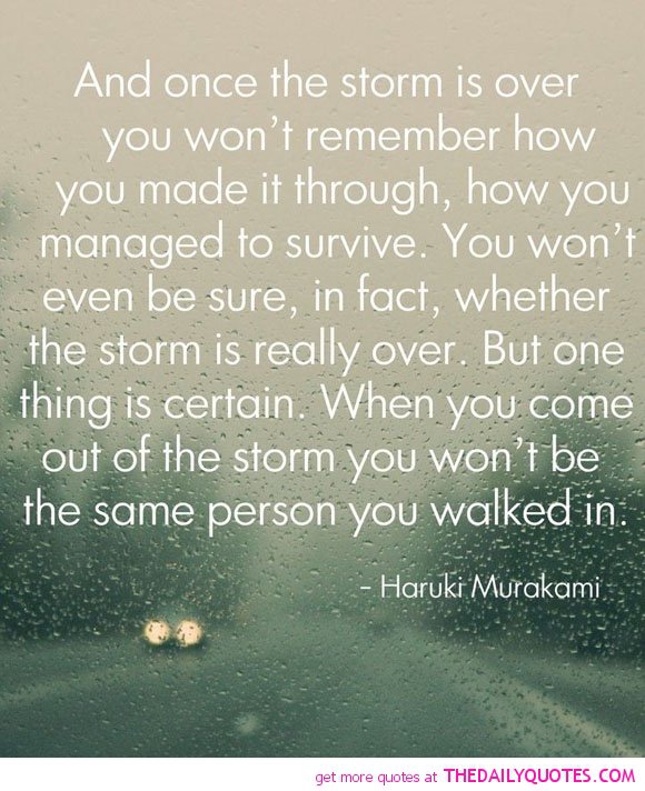 Haruki Murakami Storm Quote Quotes By Haruki Murakami. Quotesgram