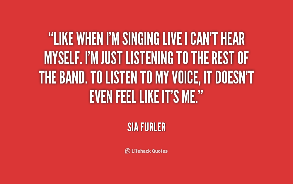 Sia Furler Quotes. QuotesGram