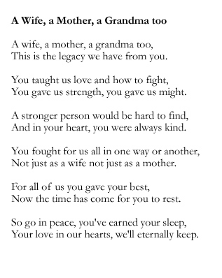 Funeral Quotes For Mother. QuotesGram
