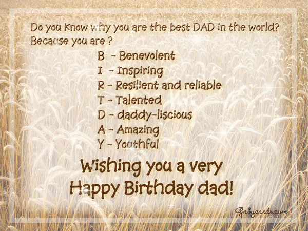 Birthday Wishes Quotes For Dad. QuotesGram