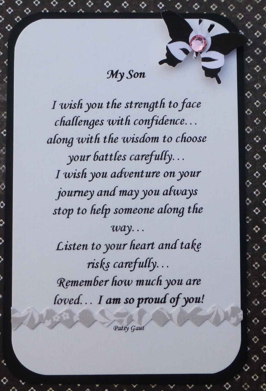 So Proud Of You Son Quotes Quotesgram So Proud Of You Son Quotes Quotesgram