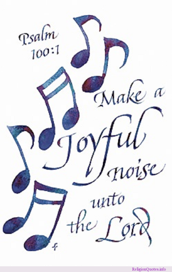 Bible Quotes On Music. QuotesGram