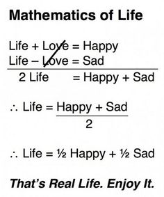 Funny Quotes About Life Lessons And Math. QuotesGram