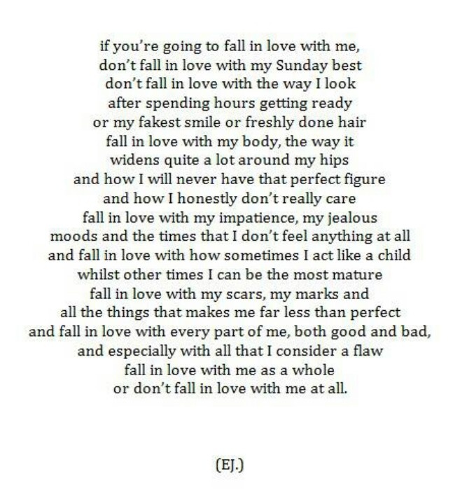 Fall In Love With Me Quotes Quotesgram