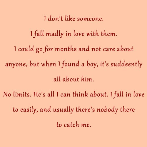 Quotes about falling for a boy