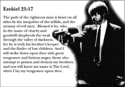 Samuel L Jackson Pulp Fiction Bible Quote By Samuel L Jackson Pulp Fiction Quotes. Quotesgram