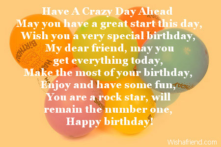 Birthday Friend Quotes And Poems. QuotesGram