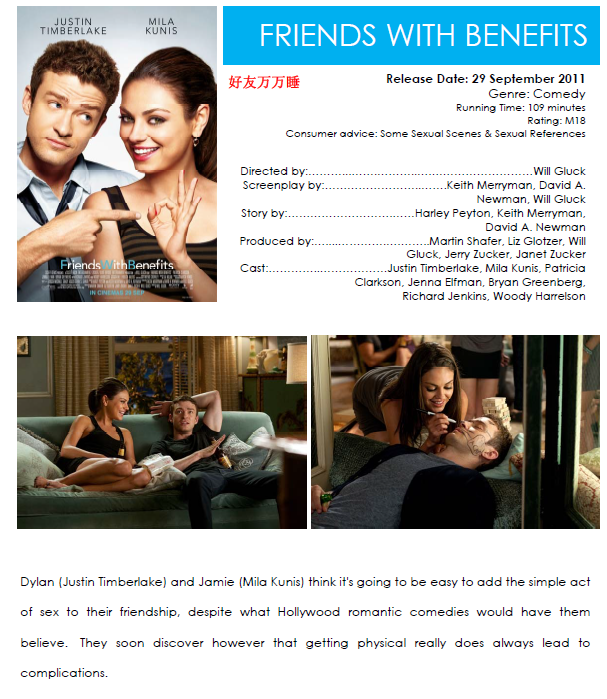 Friends With Benefits Rules Quotes.